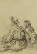  / Sedící děvčata / Auguste Renoir