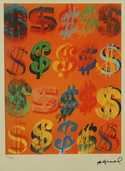  / Dollar Sing / Andy Warhol