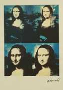  / Mona Lisa Four Times / Andy Warhol