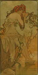  / Léto / Alfons Mucha