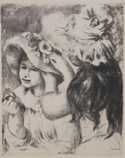  / Dívky v klobouku / Auguste Renoir