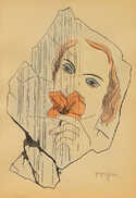  / Dívka s růží / Marie Čermínová - Toyen