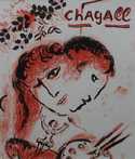  / Milenci v červeném / Mark Chagall