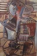  / Sedící žena / Pablo Picasso