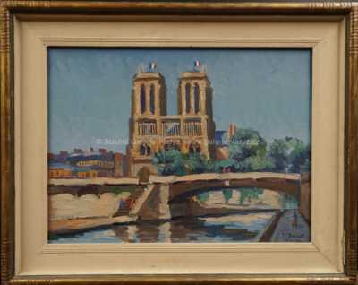 Josef Václav Směšný - Barnet - Paris - Notre Dame