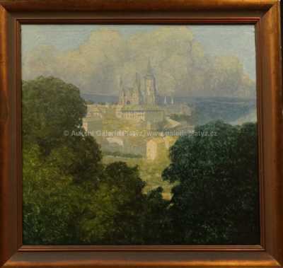 Josef Písecký (Liška) - Pražské panaroma