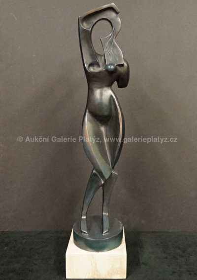 Alexander Archipenko - Stojící žena