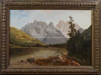   Autor neurčen - Alpské jezero