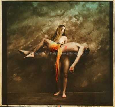 Jan Saudek - Pieta