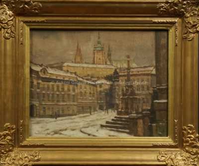 Jaro Procházka - Pražský hrad v zimě