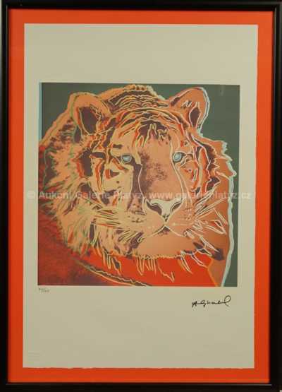 Andy Warhol - Tygr