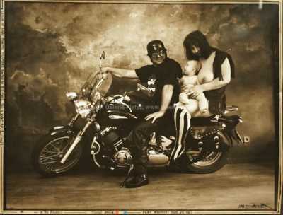 Jan Saudek - The Bikers