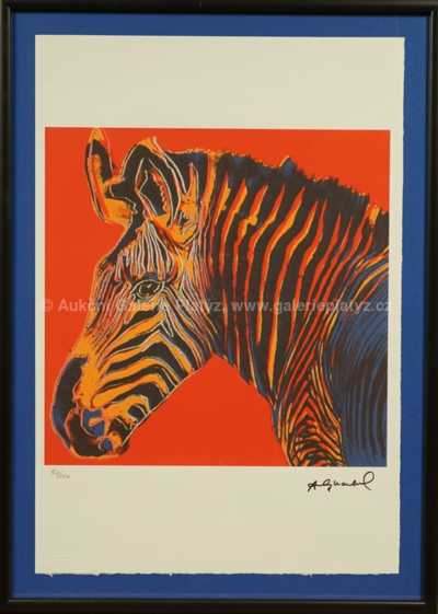 Andy Warhol - Zebra