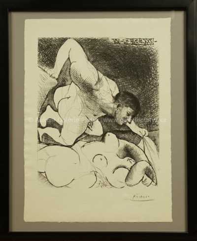 Pablo Picasso - Homme dévoilant une demme