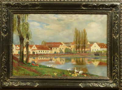 Gustav Zindel - U rybníka