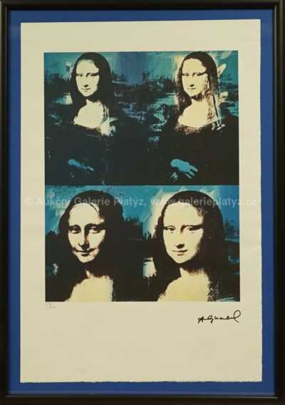 Andy Warhol - Mona Lisa Four Times