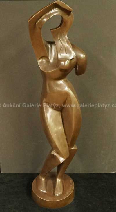 Alexander Archipenko - Stojící žena