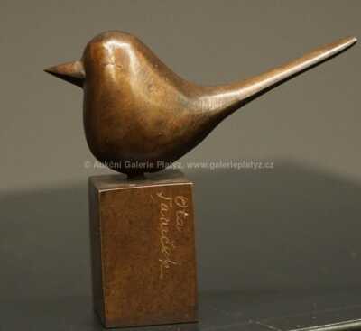 Bronzový ptáček
