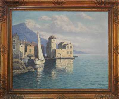 Josef Písecký (Liška) - Trogir u Splitu