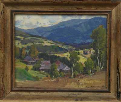 Augustin Mervart - Pohled do údolí