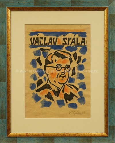 Václav Špála - Autoportrét
