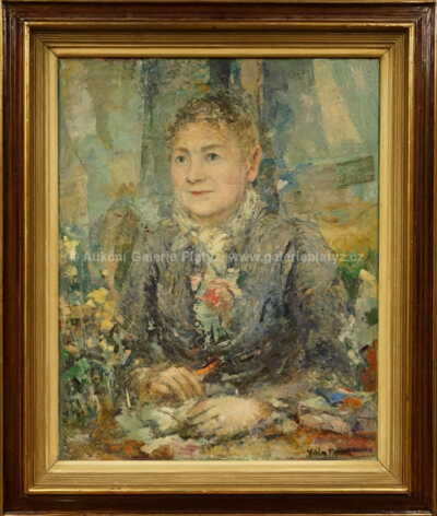 Vilém (Willi) Nowak - Portrét Marie Majerové