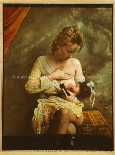 Jan Saudek - Motherhood