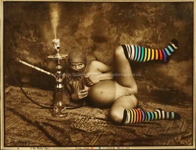 Jan Saudek - The Water Pipe