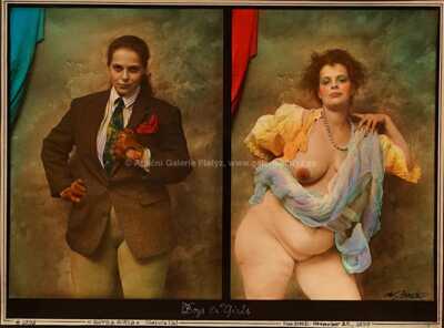 Jan Saudek - Boys and Girls (Gabrielle)