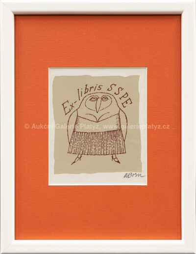 Adolf Born - Ex-libris