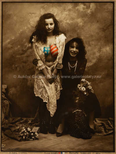 Jan Saudek - Gypsy Queens