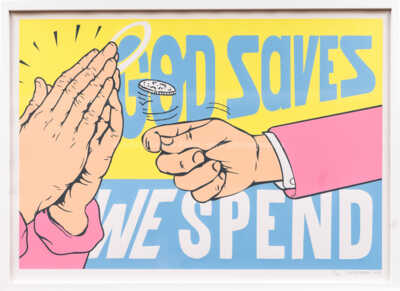 God saves we spend