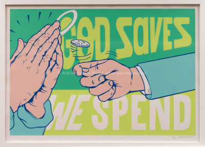 God saves we spend