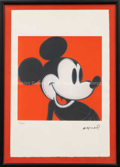 Andy Warhol - Myths (Mickey Mouse)