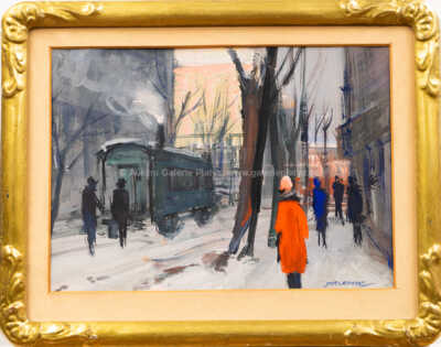 Jaromír Kunc - Ulice v zimě
