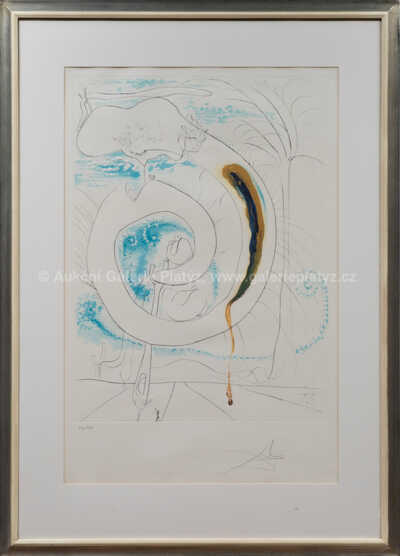 Salvador Dalí - Dobytí vesmíru: Viskózní kruh vesmíru