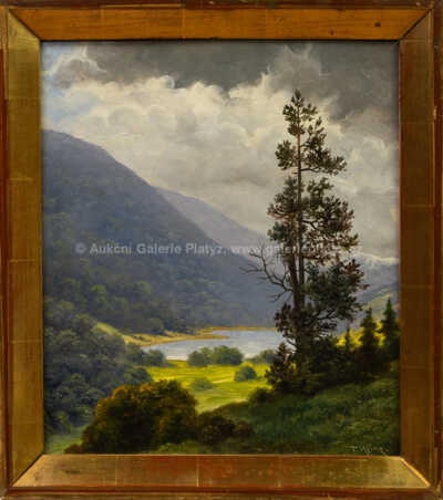 Thomas Theodor Heine - Horské jezero