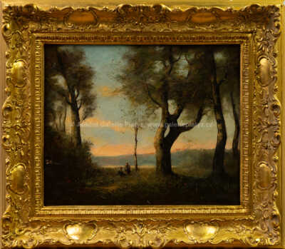 Camille Jean-Baptiste COROT - připsáno - Krajina podle Corota