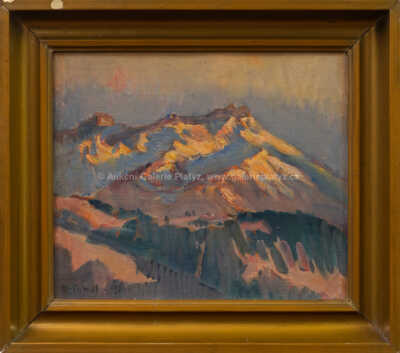 Karel Tondl - Horské panorama