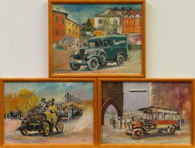 Jindra Kocourek - Ford a spol., konvolut tří kusů