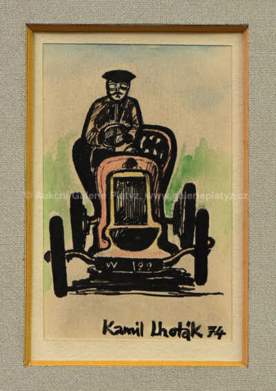 Kamil Lhoták - Automobil