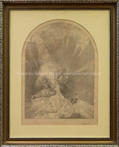 Alfons Mucha - Polibek Jara