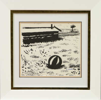 Kamil Lhoták - Míč u hangáru