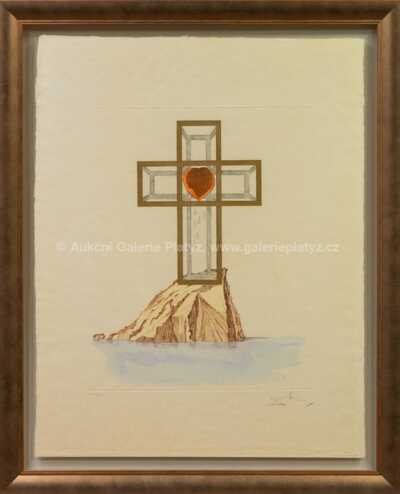 Salvador Dalí - Kříž Svatého Petra