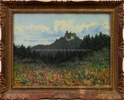 Jaroslav Panuška - Pod hradem Buchlov