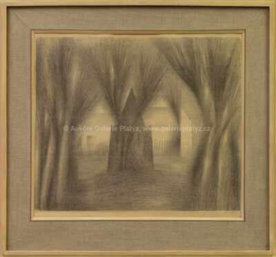 Jan  Zrzavý - Studna v Karlachových sadech