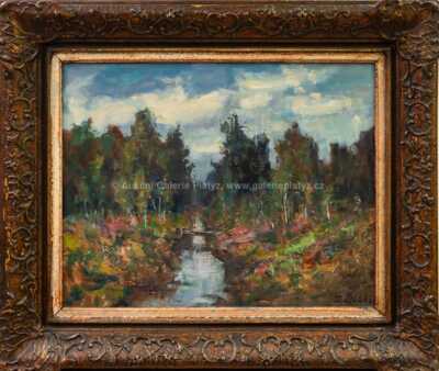 František Líbal - Stoka na blatech