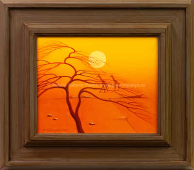 Josef Velčovský - Savana v žáru slunce