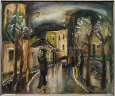 Josef Jíra - Deštivá ulice
