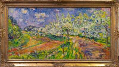 Bohumír Dvorský - Kvetoucí cesta u Dolan